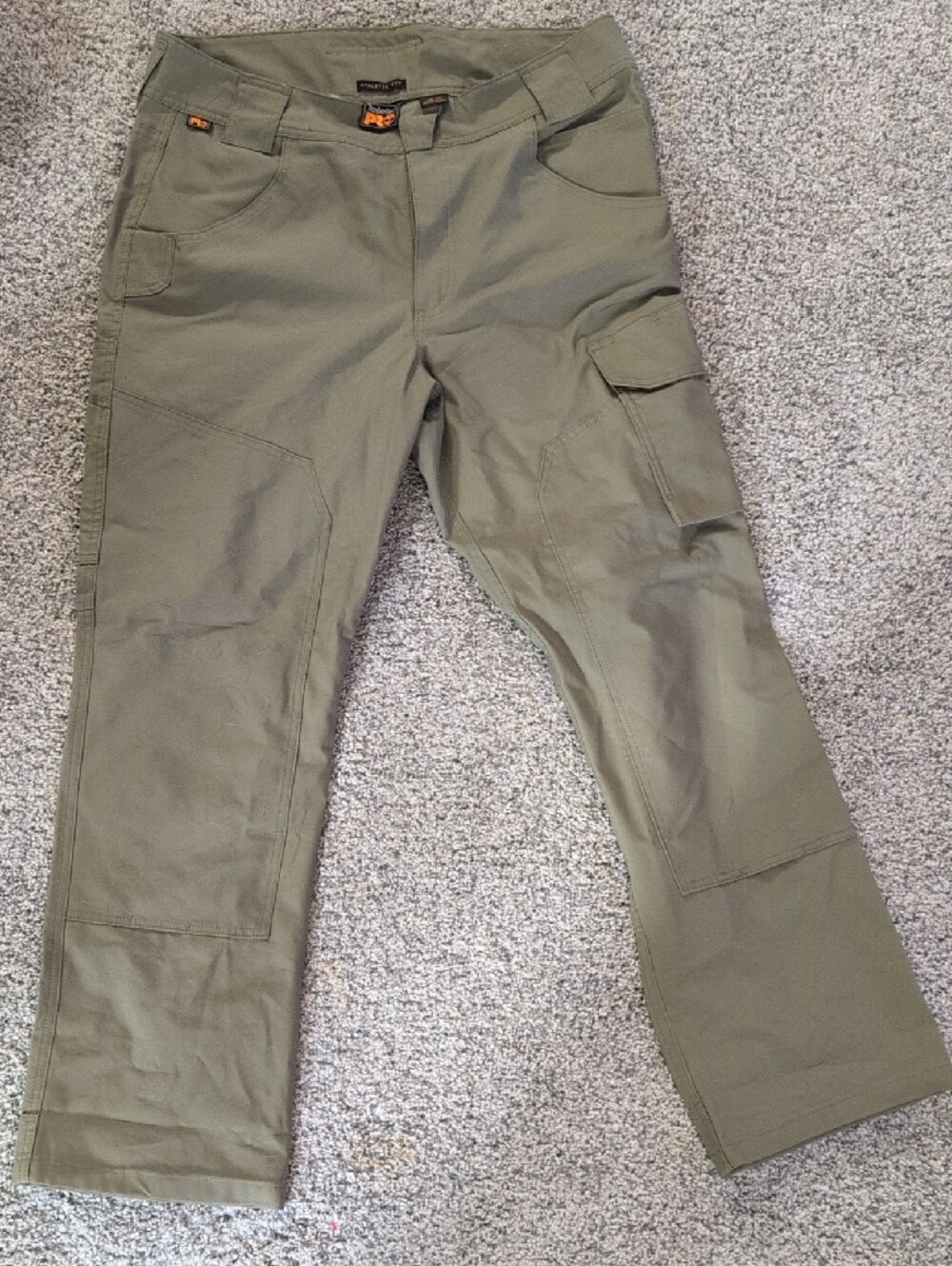 Timberland Pro (Not Carhartt)  Olive Green Utility Cargo Pants Men's W36 X L30